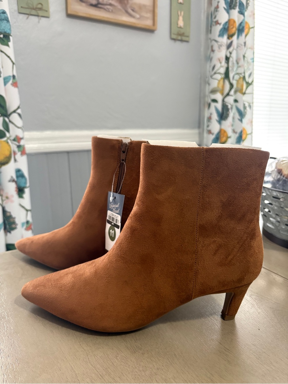 Universal Thread Suede Booties